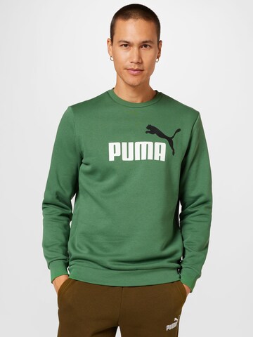 PUMA Športna majica | zelena barva: sprednja stran