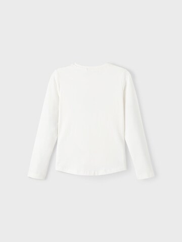 NAME IT Shirt 'VIPARTY' in White