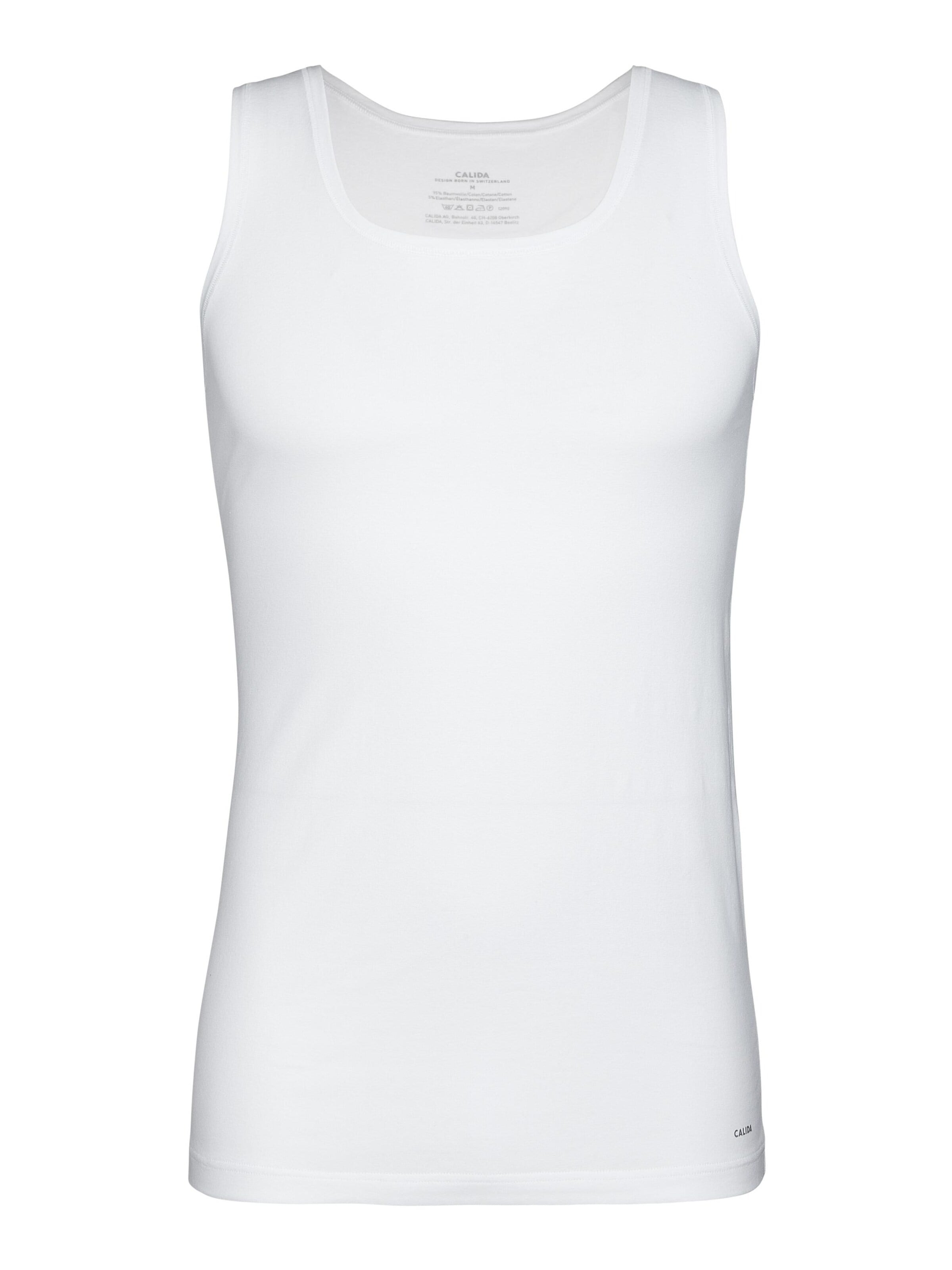 CALIDA Undershirt 'Cotton Code' in L in White, Item view