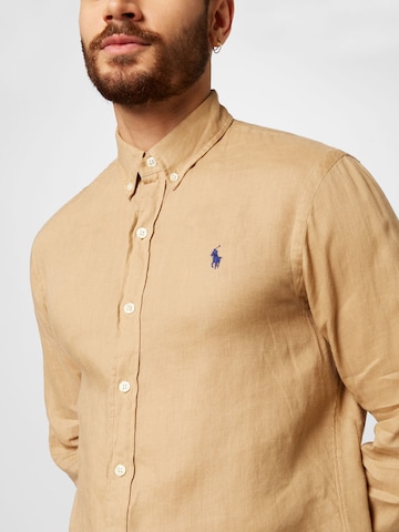 Polo Ralph Lauren Regular Fit Skjorte i beige