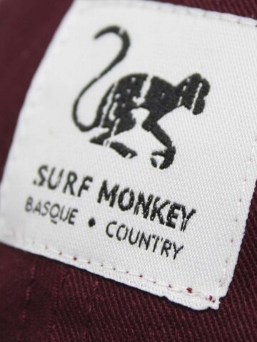 Surf Monkey - Gorra deportiva en rojo