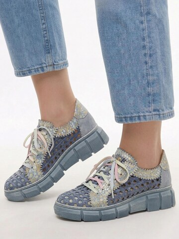 Maciejka Sneakers '05850-17/00-1' in Blue: front
