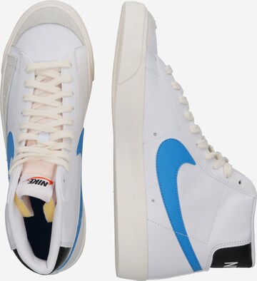 Nike Sportswear Magas szárú sportcipők 'Blazer Mid 77 Vintage' - fehér