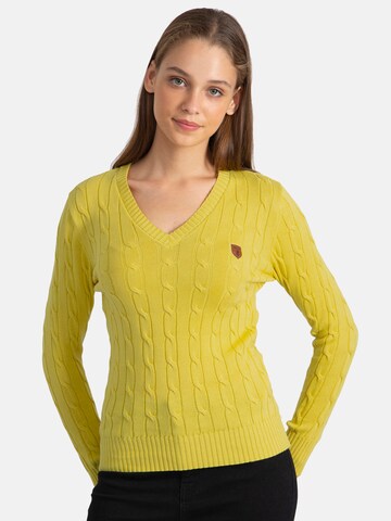 Pull-over Jacey Quinn en jaune