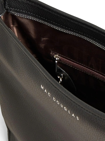 MAC DOUGLAS Olkalaukku 'Mac Douglas Sac Bandoulière M Abidjan 2 Magda2 Cuir Noir' värissä musta