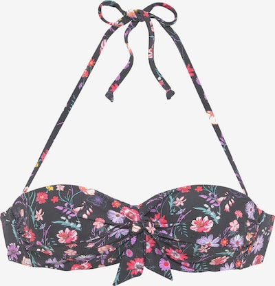 LASCANA Bikinitoppi koossa 75/B värissä monivärinen / musta, Tuotenäkymä