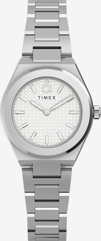 Montre à affichage analogique TIMEX en argent : devant