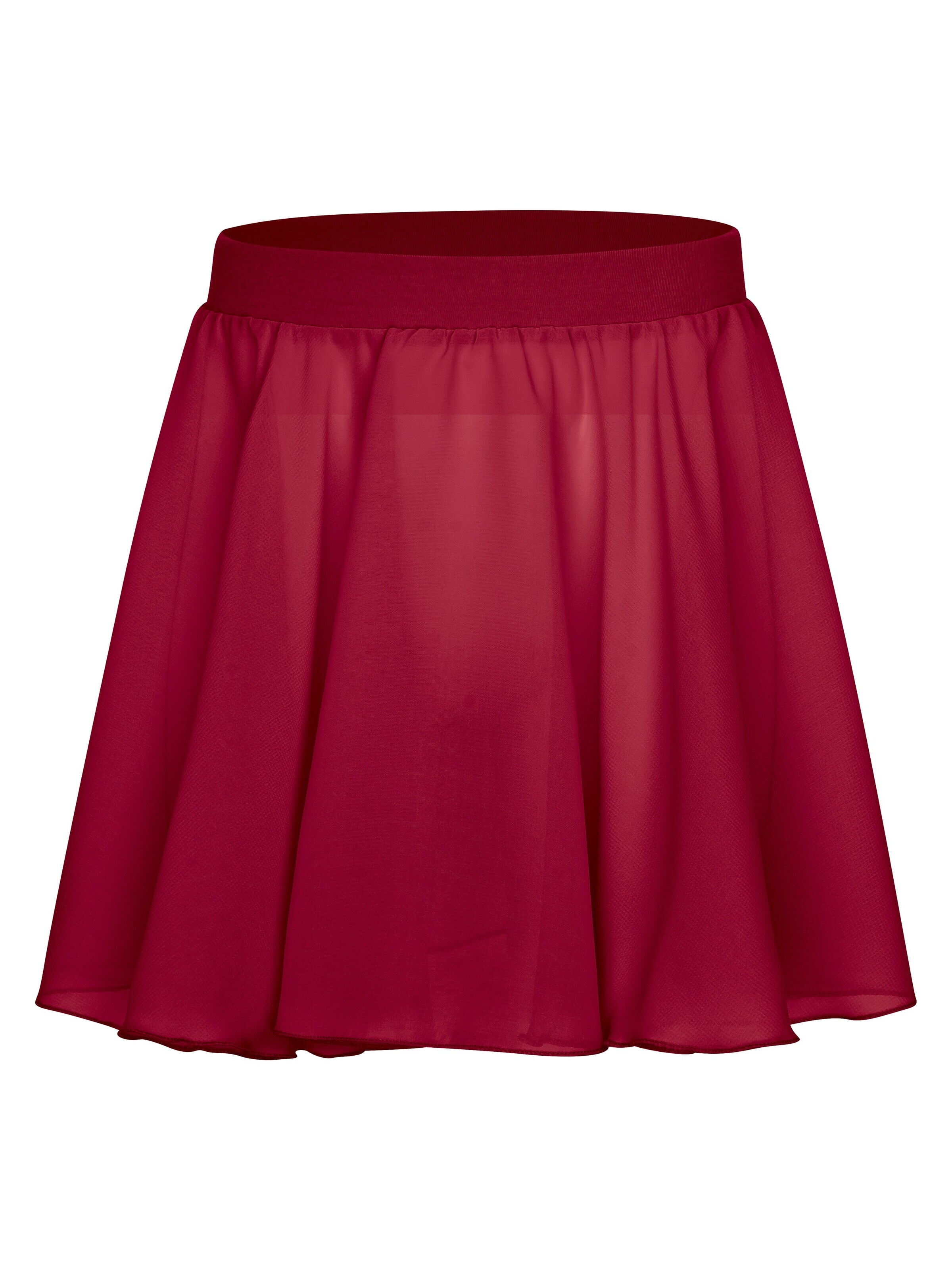 Tanzmuster Sportrock 'Eva'‌‌ in Rot: Vorderseite