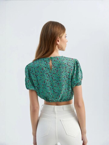 Camicia da donna di Hiccup in verde