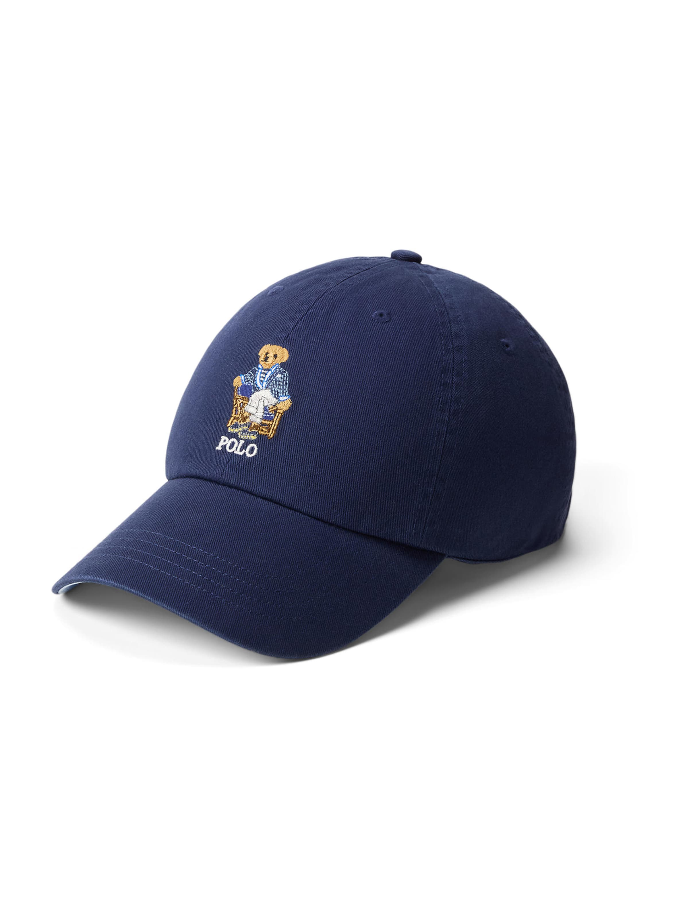 Polo Ralph Lauren Keps i marinblå / brun / ljusbrun / vit, Produktvy