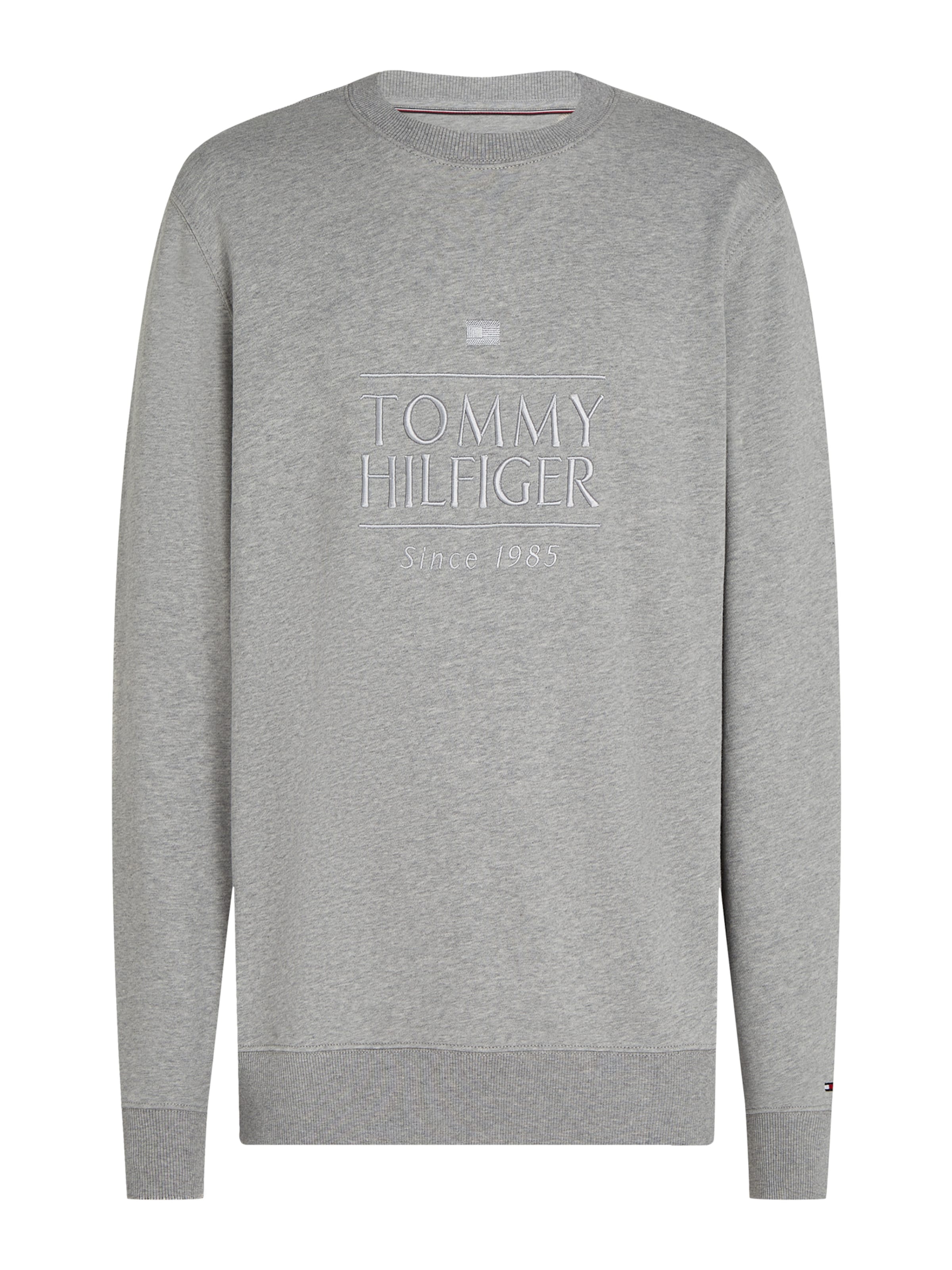 TOMMY HILFIGER Sweatshirt in de kleur Grijs, Productweergave