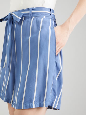 VILA Normalny krój Spodnie w kolorze niebieski