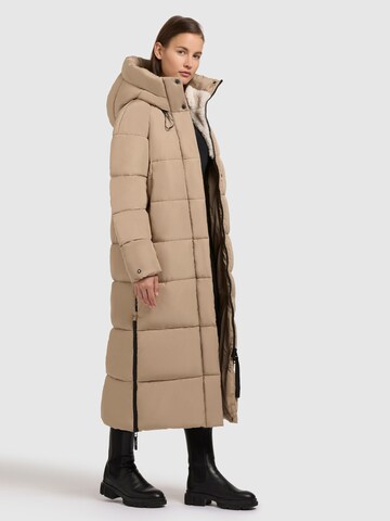 khujo Wintermantel in Beige