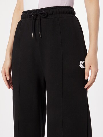 Karl Kani Wide Leg Hose in Schwarz