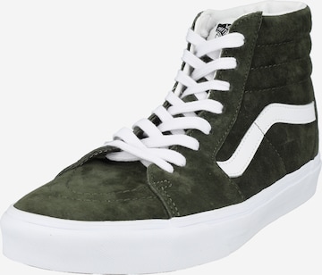 VANS High-Top Sneakers 'SK8-Hi' in Green: front