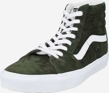 VANS - Sapatilhas altas 'SK8-Hi' em verde: frente