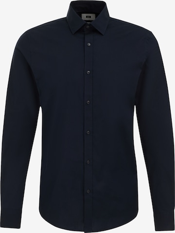 WE Fashion - Camisa en azul: frente