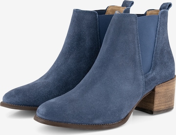 Chelsea Boots 'G.Quarenghi' NoGRZ en bleu