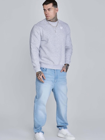 SikSilk Sweatshirt 'Essentials Sweater' in Grey