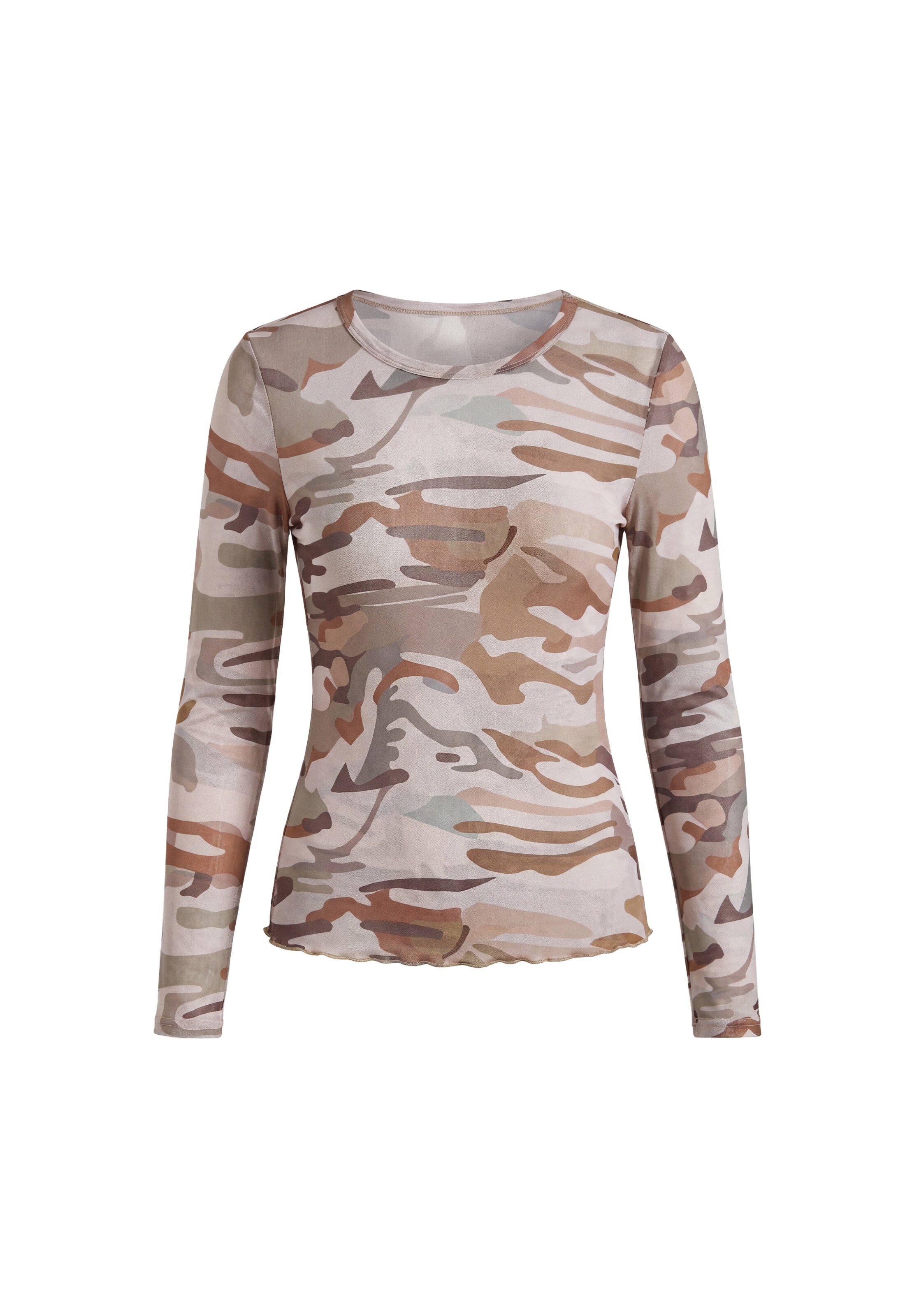 usha FESTIVAL Shirt in Green: front