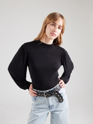 Soft Rebels Shirt 'Roman' in Schwarz: Vorderseite