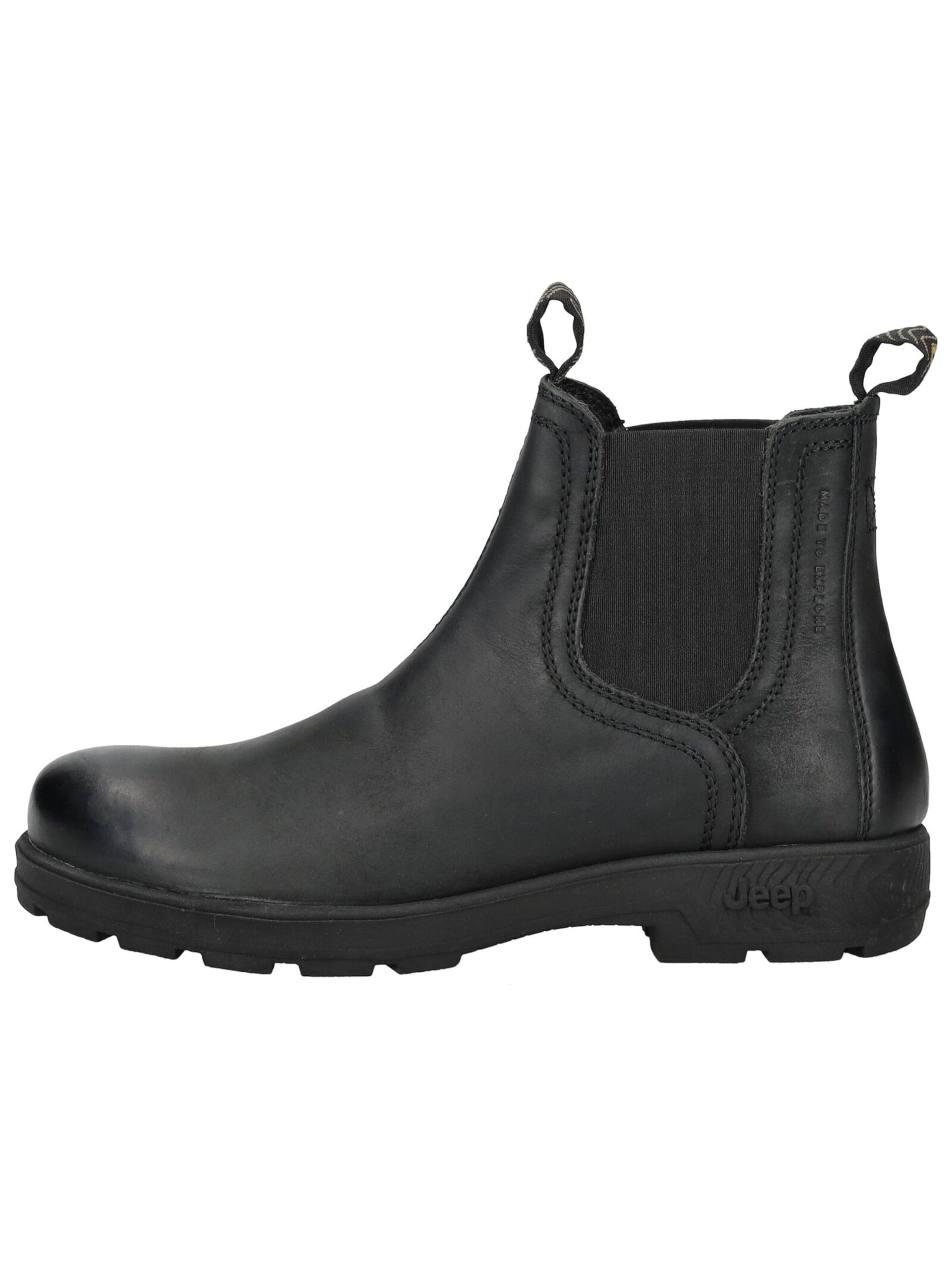 Boots Jeep en noir