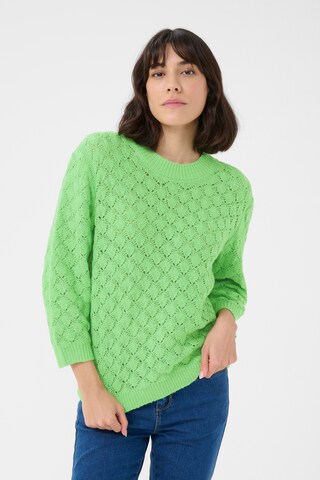 Kaffe - Pullover 'KAKani' em verde: frente