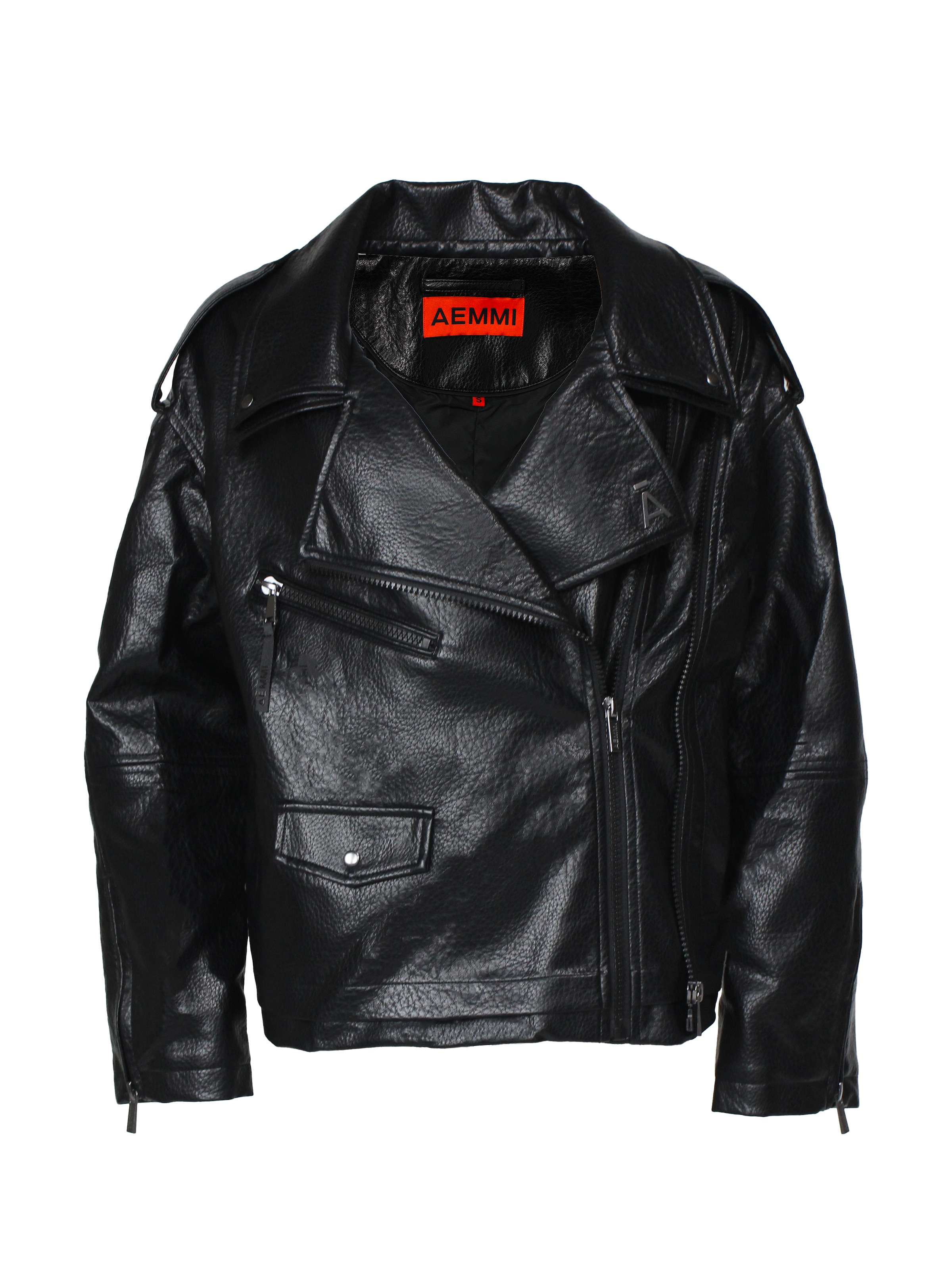 AEMMI Between-Season Jacket in Black: front