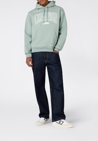Champion Authentic Athletic Apparel Sweatshirt in Green