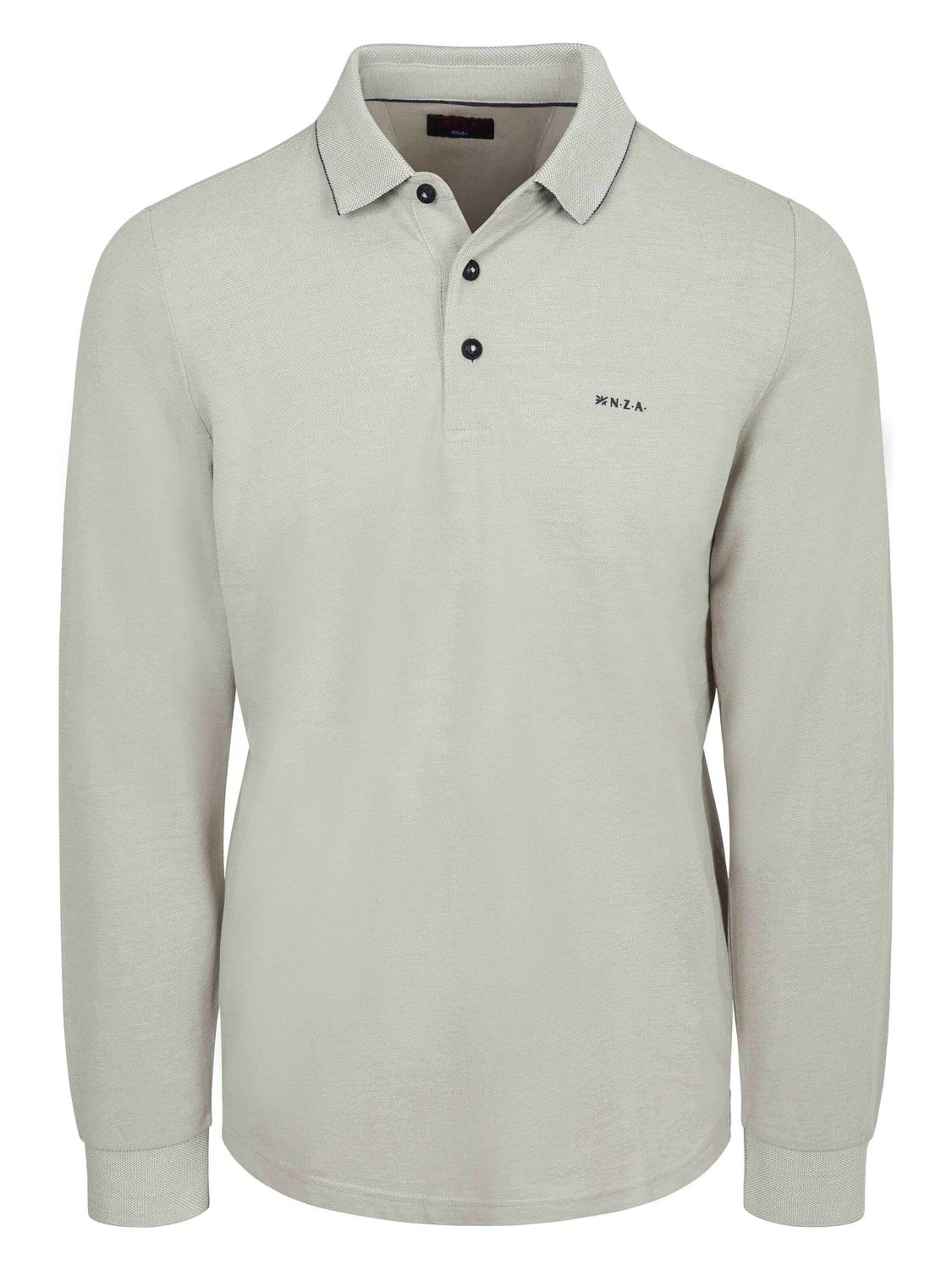 NZA New Zealand Auckland Shirt 'Hamton' in Grijs: voorkant