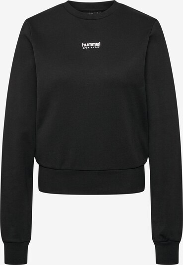 Hummel Sportief sweatshirt 'Lgc Daya' in de kleur Zwart / Wit, Productweergave