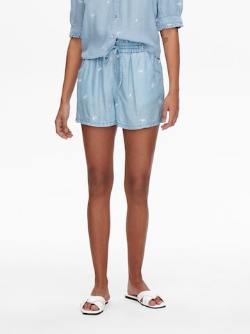 ONLY Regular Shorts 'Candice' in Blau: predná strana