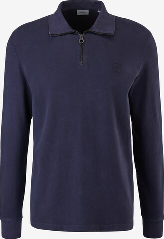 s.Oliver Shirt in Blauw: voorkant