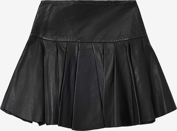 AllSaintsSuknja - crna boja: prednji dio