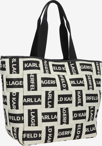 Shopper 'Webbing' di Karl Lagerfeld in nero