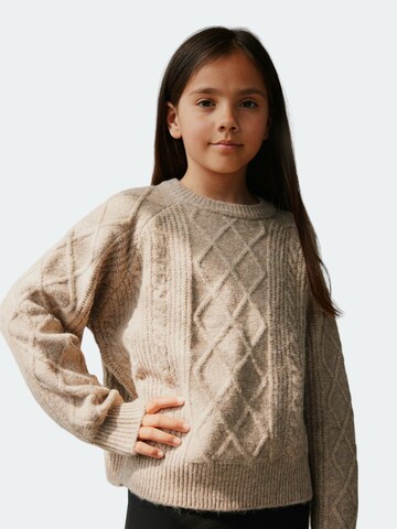 Sofie Schnoor Strickpullover 'Marla' in Beige: Vorderseite