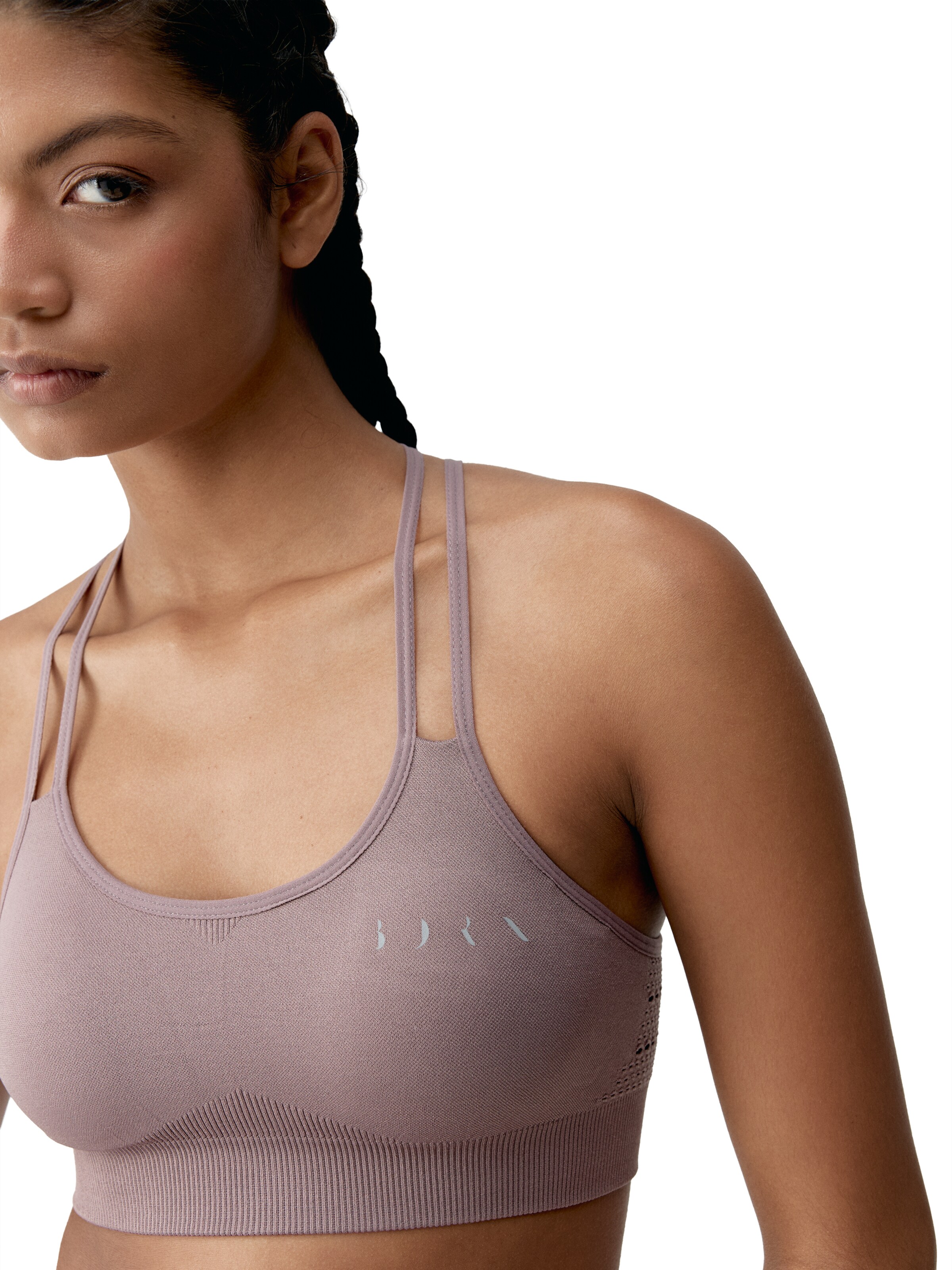 Born Living Yoga Sports top ' Hatha ' in Pink
