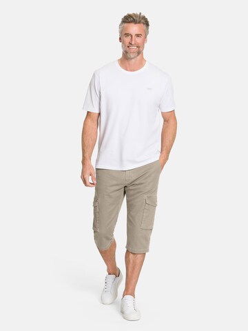 PIONEER Slim fit Cargo Pants 'Carlo' in Beige