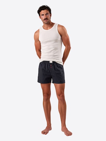 Phil & Co. Berlin - Calzoncillo boxer ' Santa ' en azul: frente