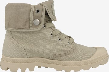 Palladium Lace-Up Ankle Boots 'Baggy' in Green