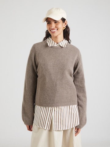 Pull-over & Other Stories en marron : devant