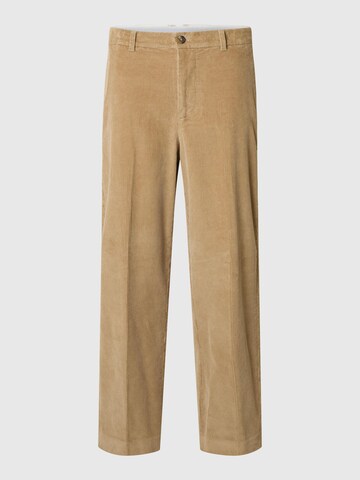 SELECTED Loose fit Trousers in Brown
