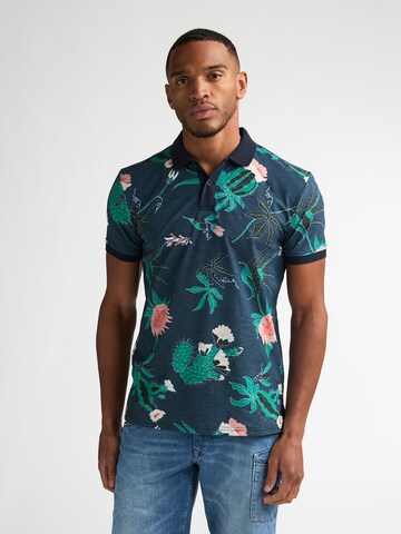 Petrol Industries Shirt 'Nitro' in Blue: front