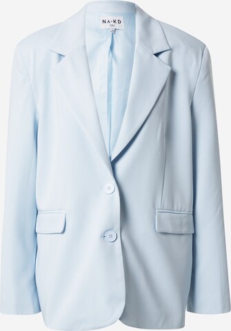 NA-KD Blazer 'Olivia' in Blue: front