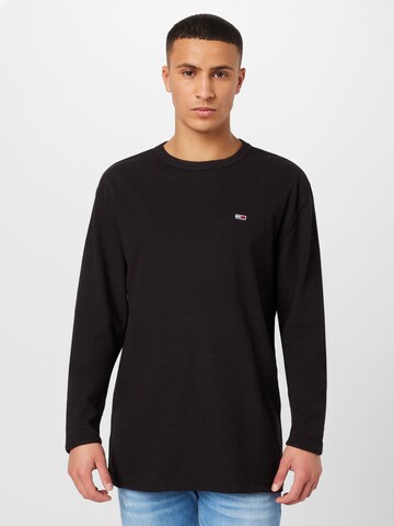 Tommy Jeans Shirt in Black: front