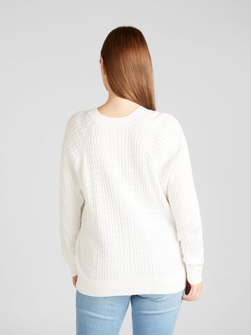 Tommy Hilfiger Curve Pullover in Beige