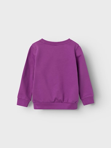 NAME IT Sweatshirt 'NASJA' in Purple
