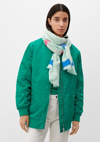 s.Oliver Scarf in Green: front