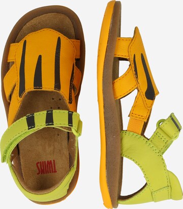 Sandalo 'Bicho' di CAMPER in giallo