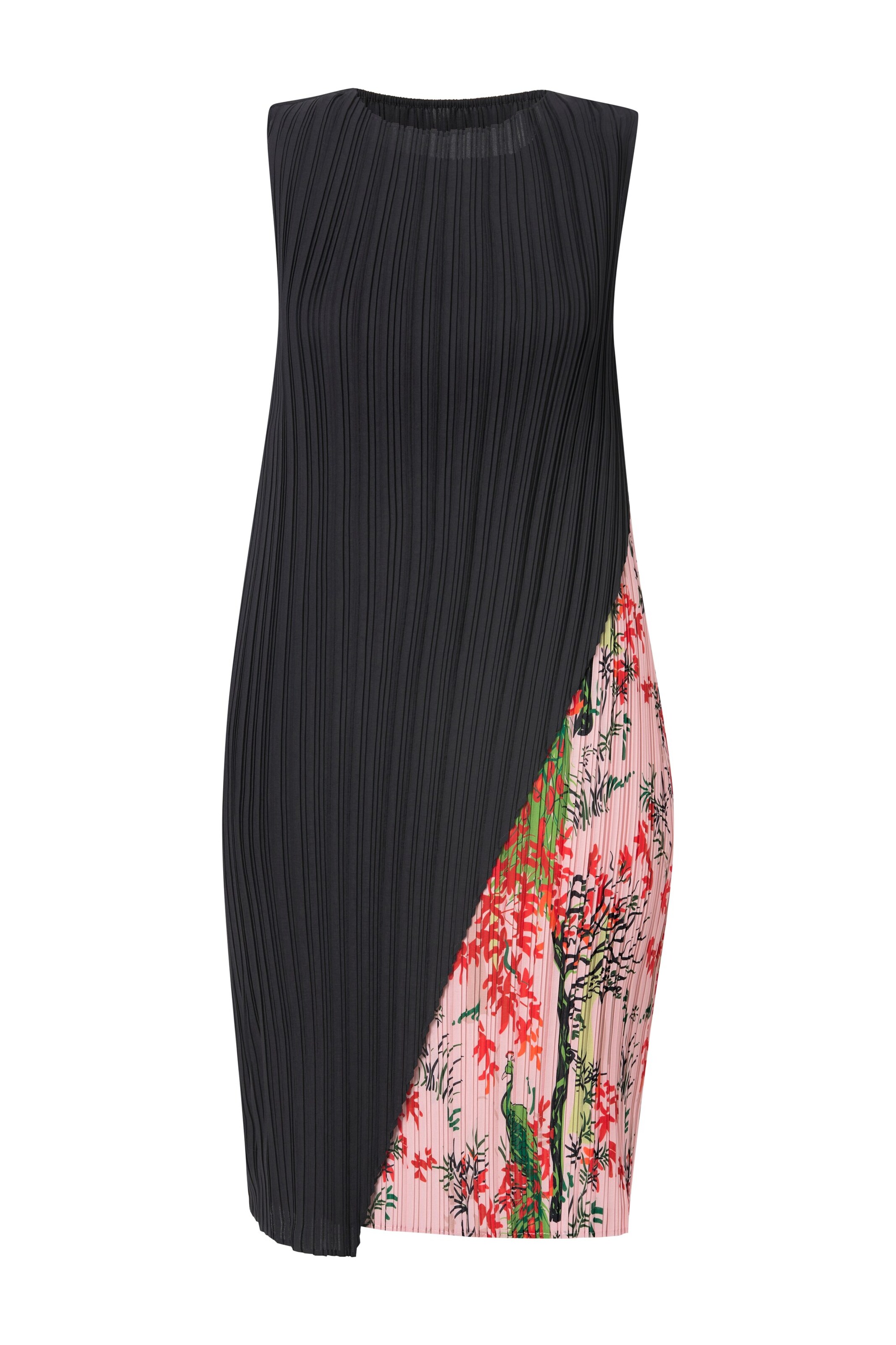 Ulla Popken Kleid in Schwarz: Vorderseite